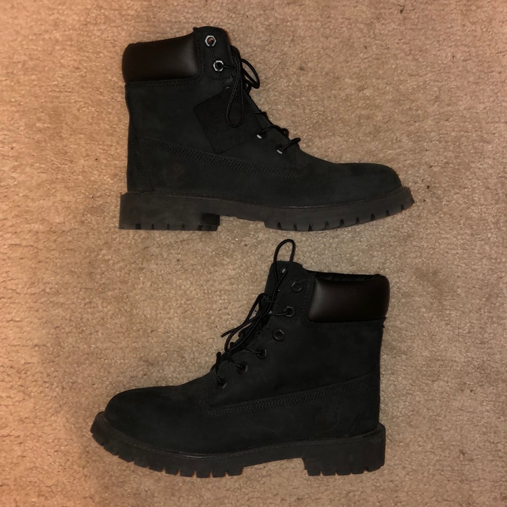 Black Timberland Boots